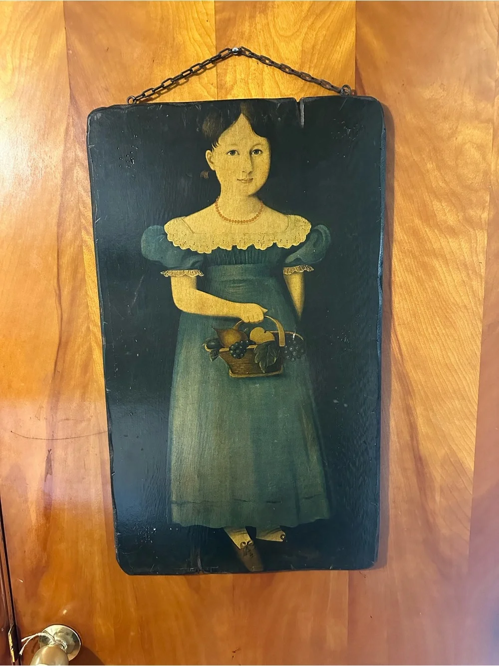 Vintage primitive “ Sarah at the age of four”